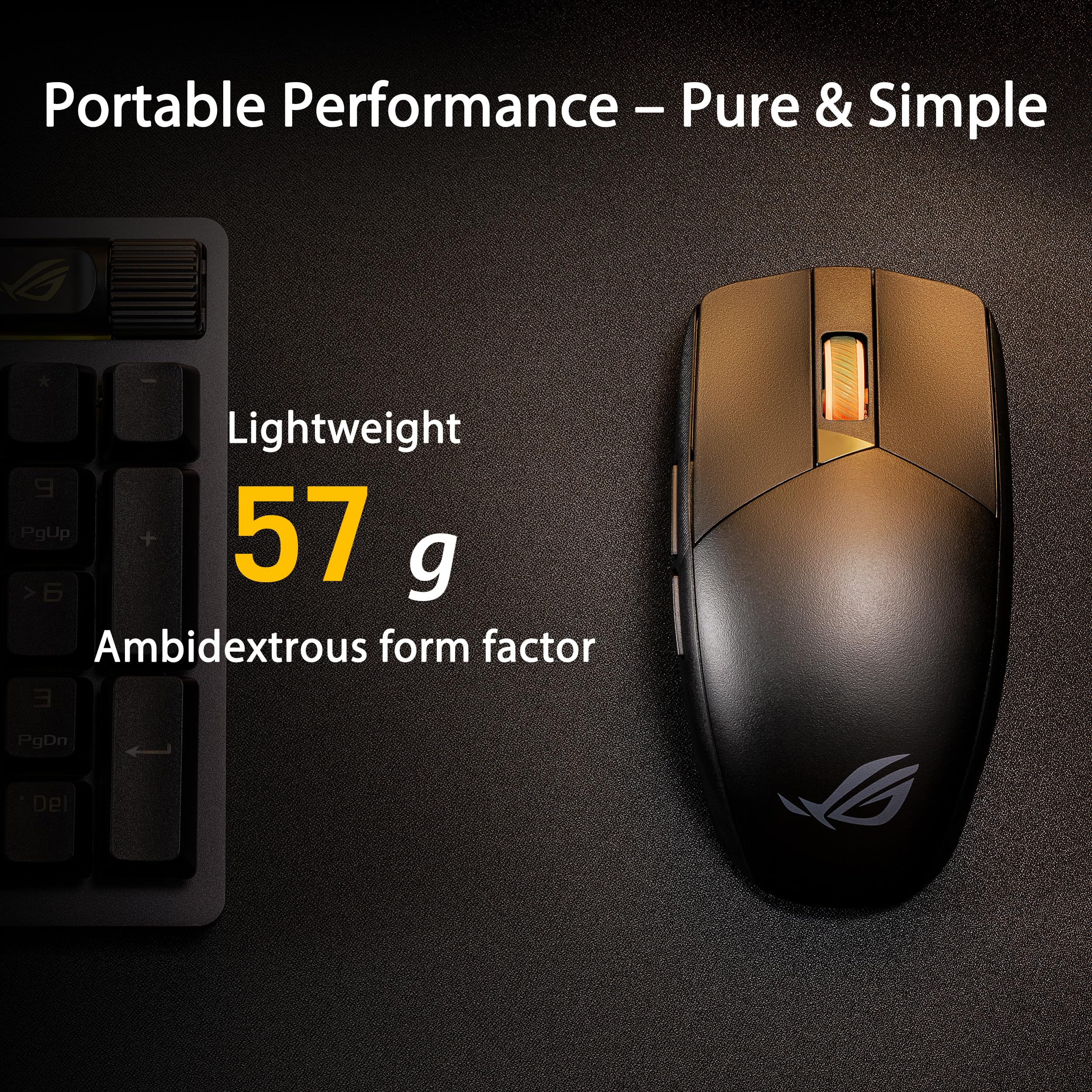 Foto 2 | Ratón Inalámbrico Para Juegos Asus Rog Strix Impact Iii 36k Dpi - Venta Internacional.