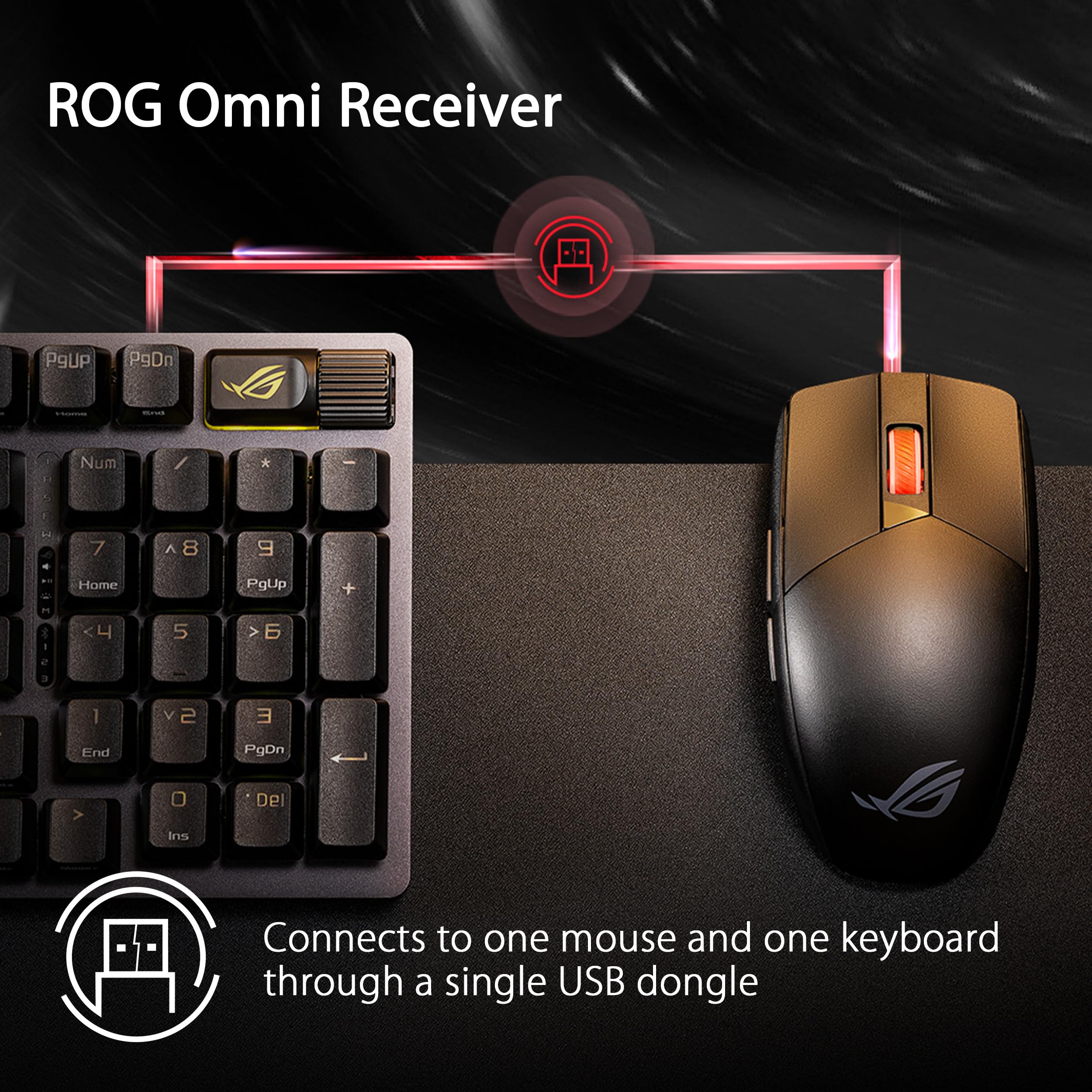 Foto 6 | Ratón Inalámbrico Para Juegos Asus Rog Strix Impact Iii 36k Dpi - Venta Internacional.