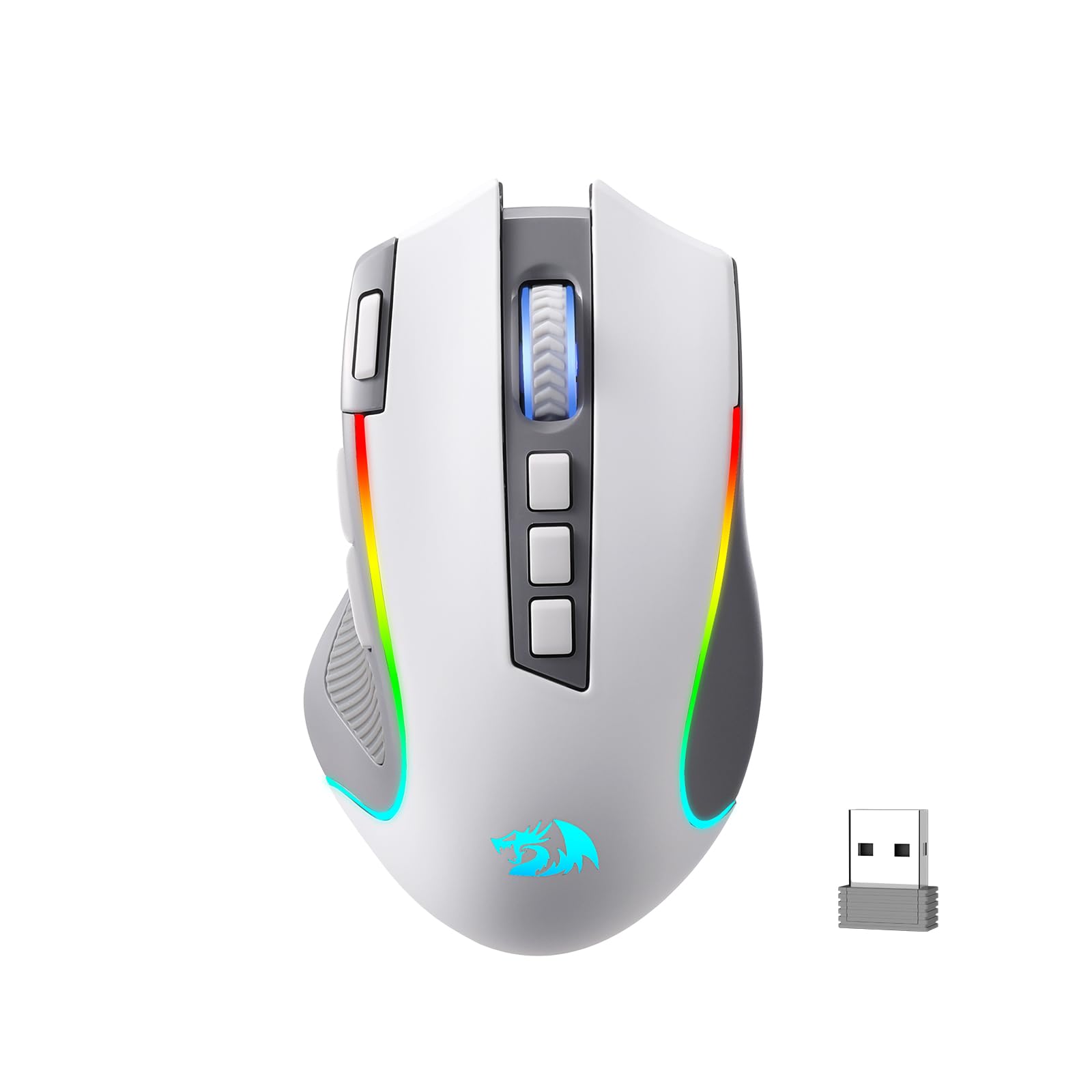 Foto 2 pulgar | Ratón Para Juegos Redragon M612 Pro Rgb 8000 Dpi Con Cable/inalámbrico - Venta Internacional.
