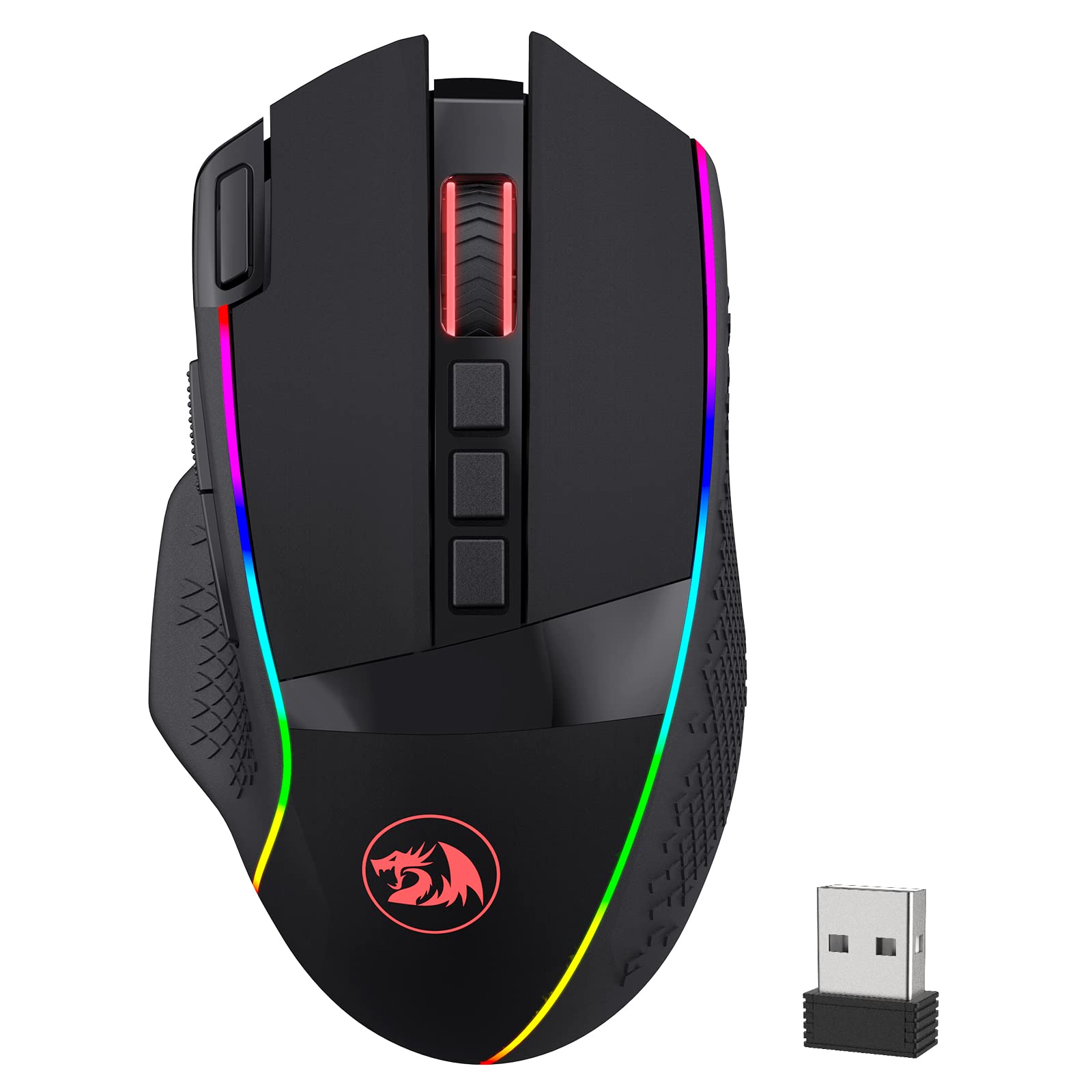 Foto 2 pulgar | Ratón Inalámbrico Para Juegos Redragon M991 19000 Dpi Con Rgb - Venta Internacional.