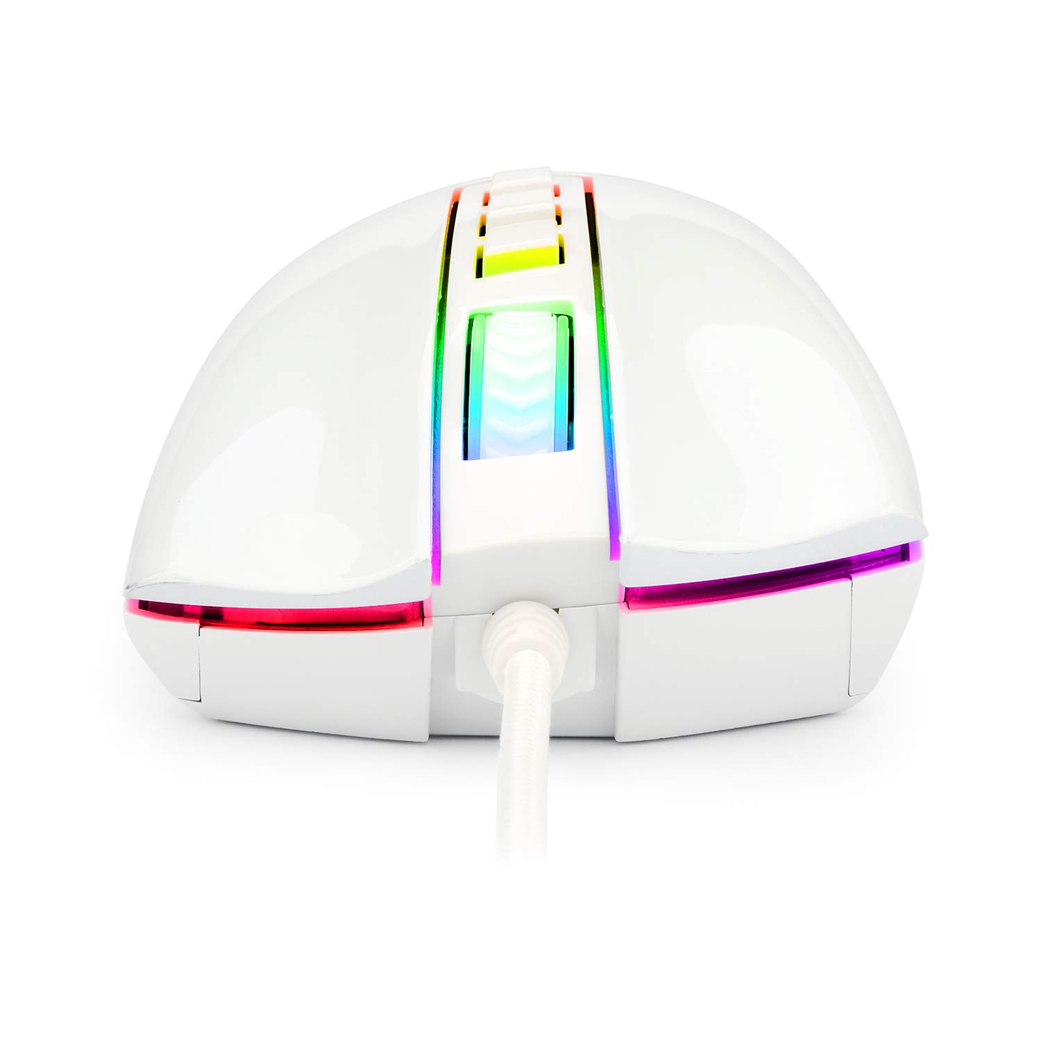 Foto 3 | Ratón Para Juegos Redragon M711 Cobra 10.000 Dpi Con Retroiluminación Rgb Blanco - Venta Internacional.