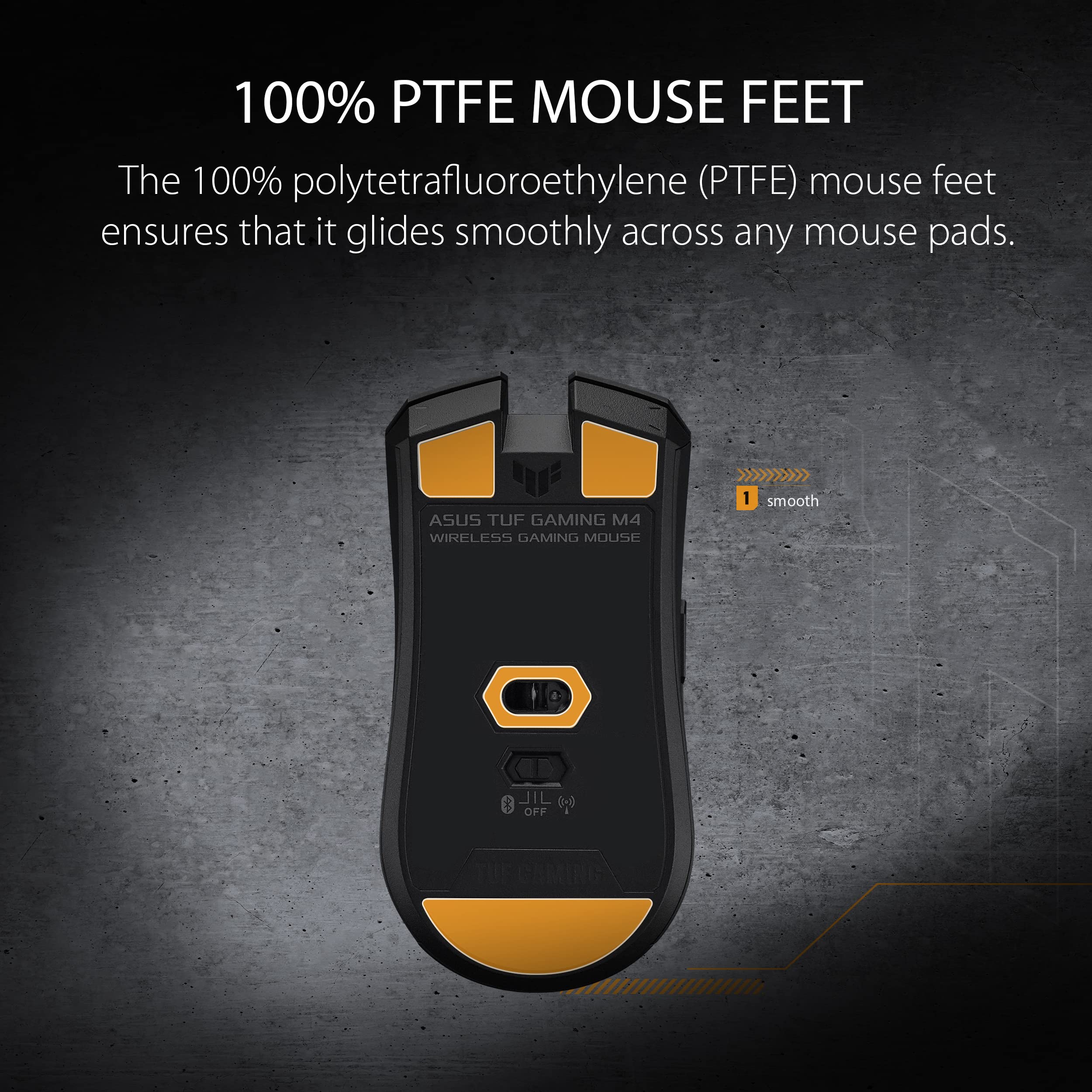 Foto 5 pulgar | Ratón Para Juegos Asus Tuf M4 Inalámbrico De Modo Dual 12k Dpi - Venta Internacional.