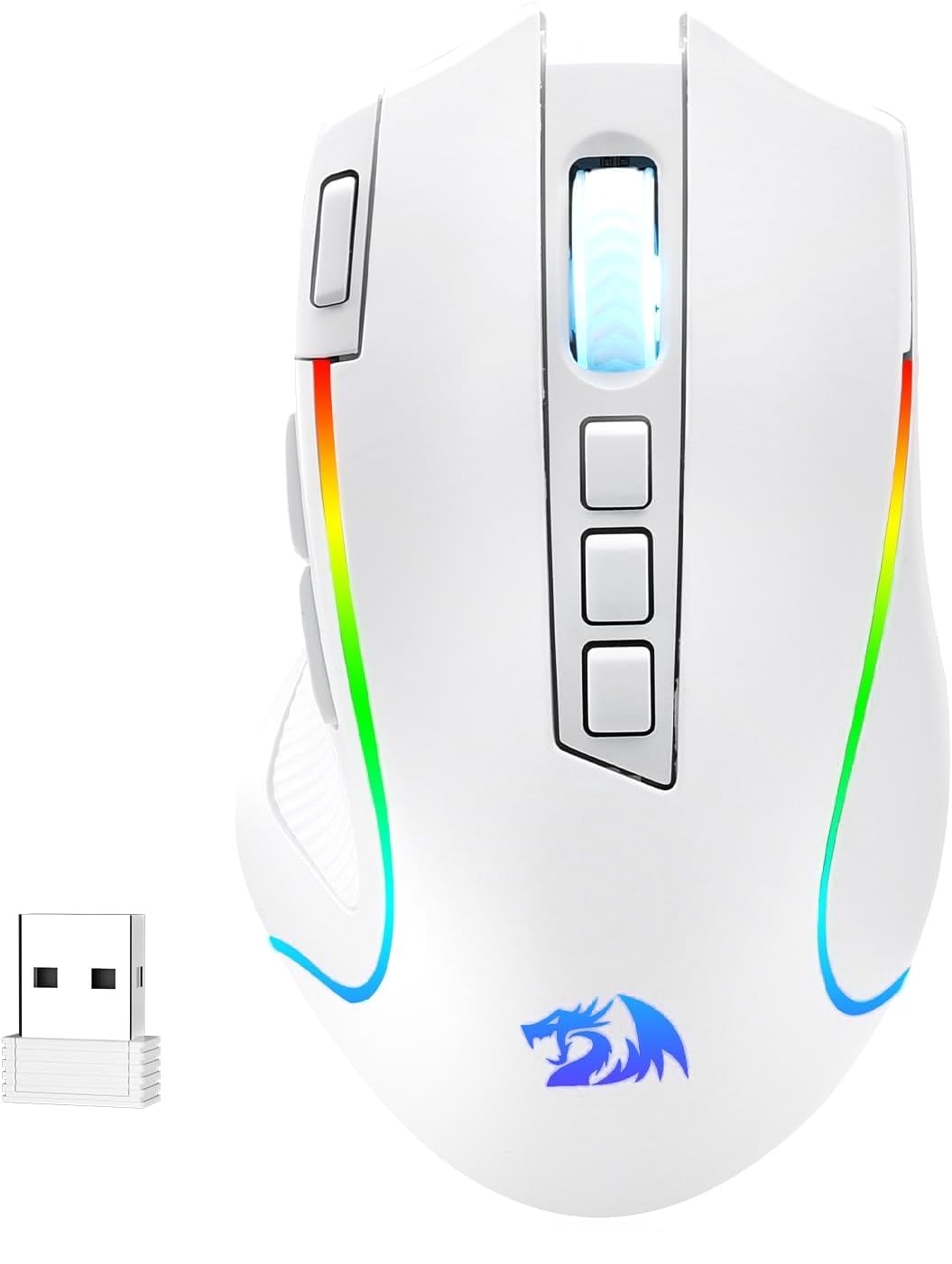 Foto 2 pulgar | Ratón Para Juegos Redragon M612 Pro Rgb 8000 Dpi Con Cable/inalámbrico - Venta Internacional.