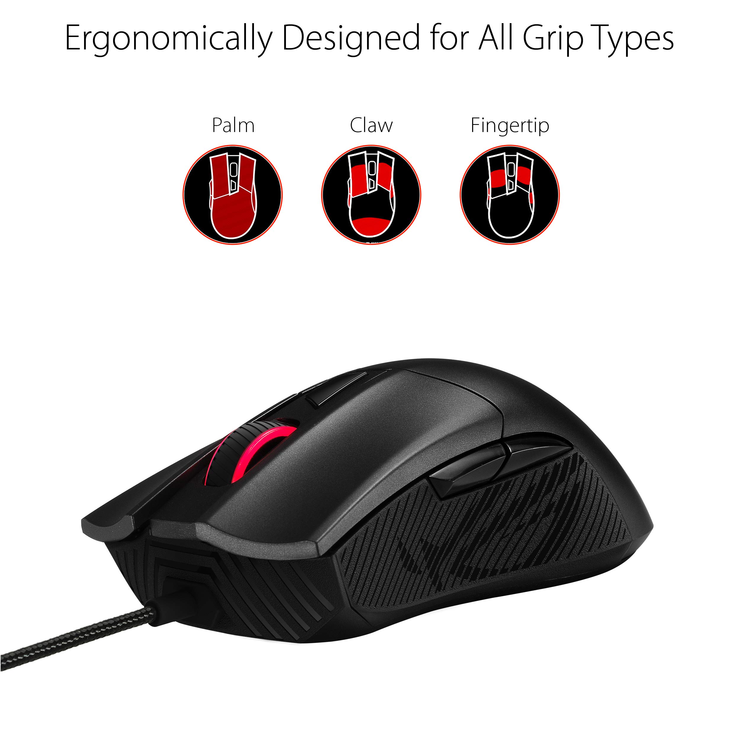 Foto 4 | Ratón Para Juegos Asus Rog Gladius Ii Core 6200 Dpi Óptico - Venta Internacional.