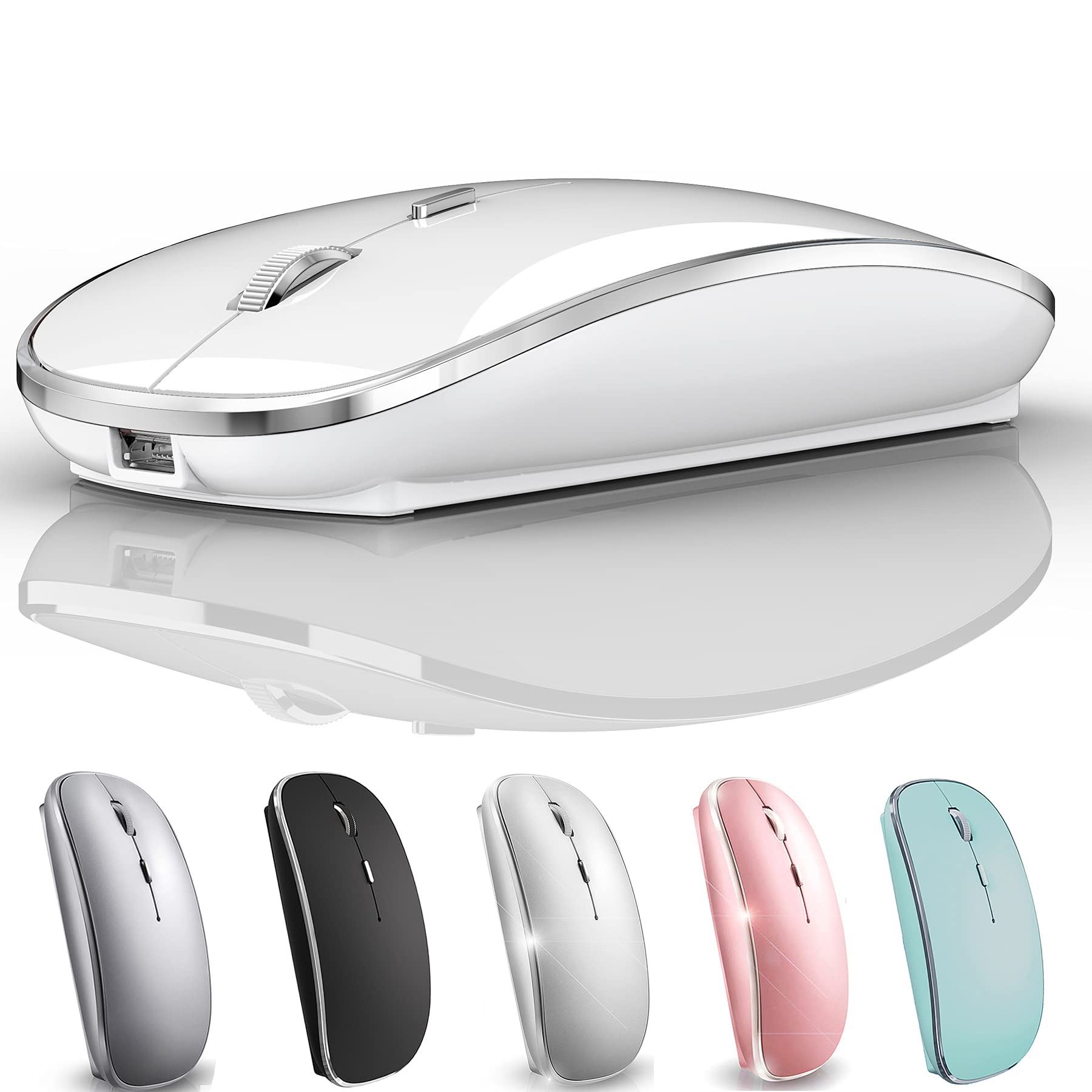 Foto 1 | Ratón Bluetooth Harfoowo Para Ipad Pro/air Mac Macbook Win/hp/dell - Venta Internacional.