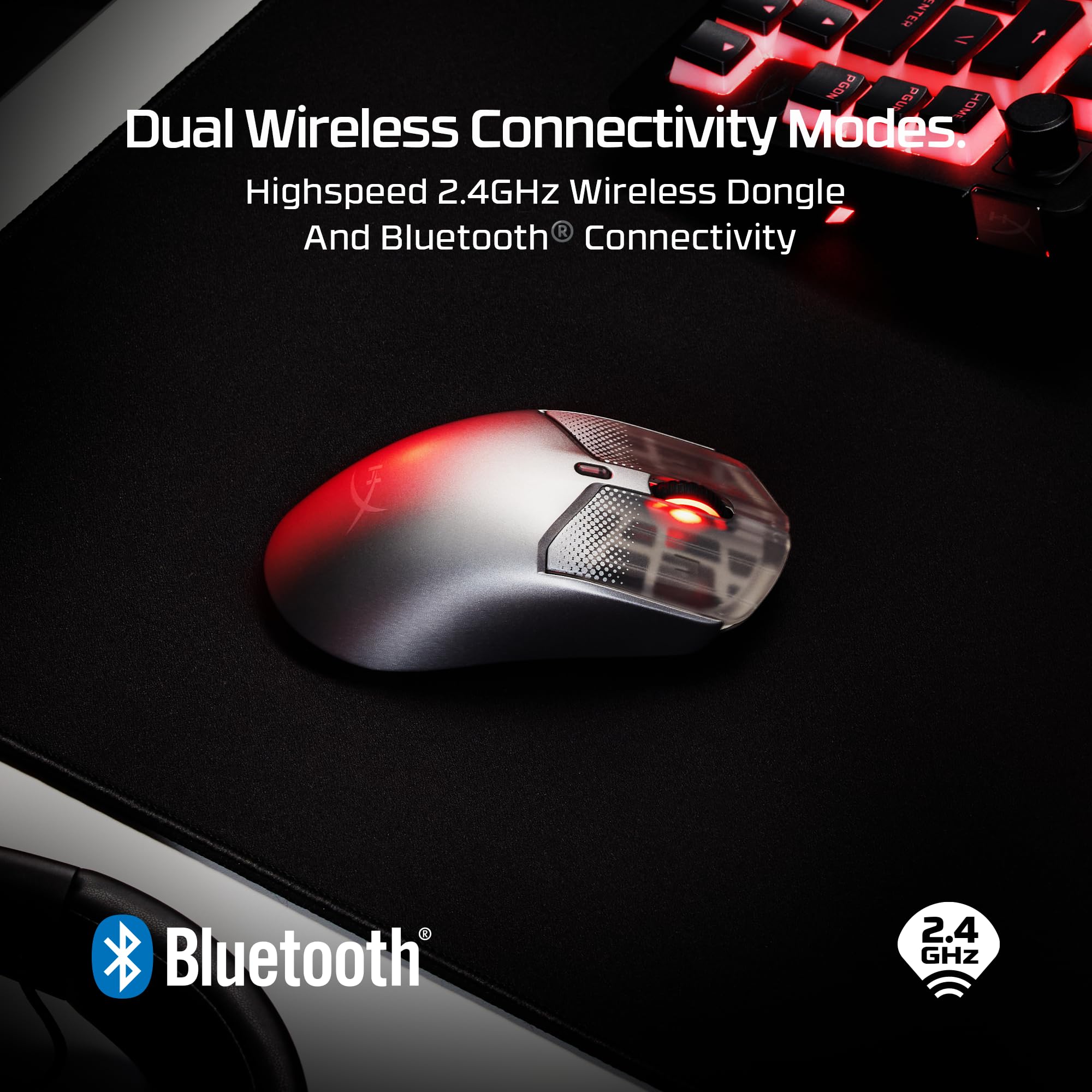 Foto 6 pulgar | Ratón Inalámbrico Para Juegos Hp Hyperx Pulsefire Haste 2 S Navy - Venta Internacional.