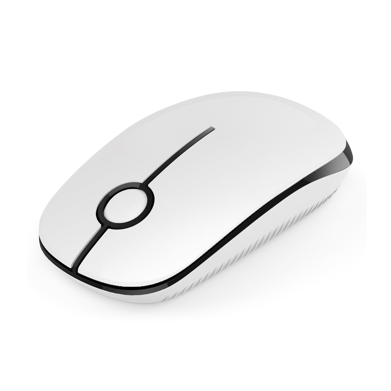 Foto 1 | Ratón Inalámbrico Vssoplor 2.4g Slim Portable Para Pc En Blanco Y Negro - Venta Internacional.