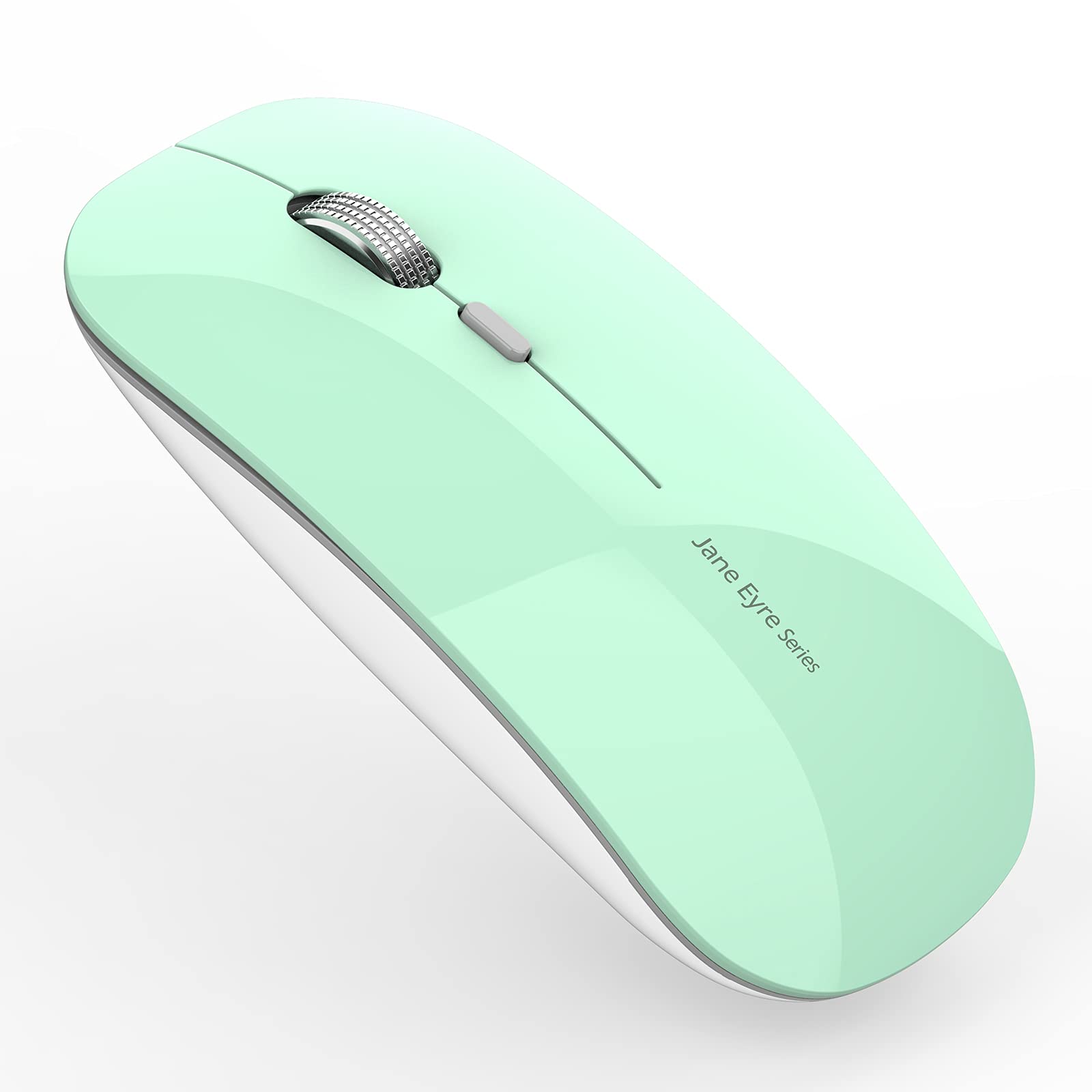 Foto 2 pulgar | Ratón Inalámbrico Uciefy Q5 Slim Recargable De 2 4 G  Color Verde Menta - Venta Internacional.