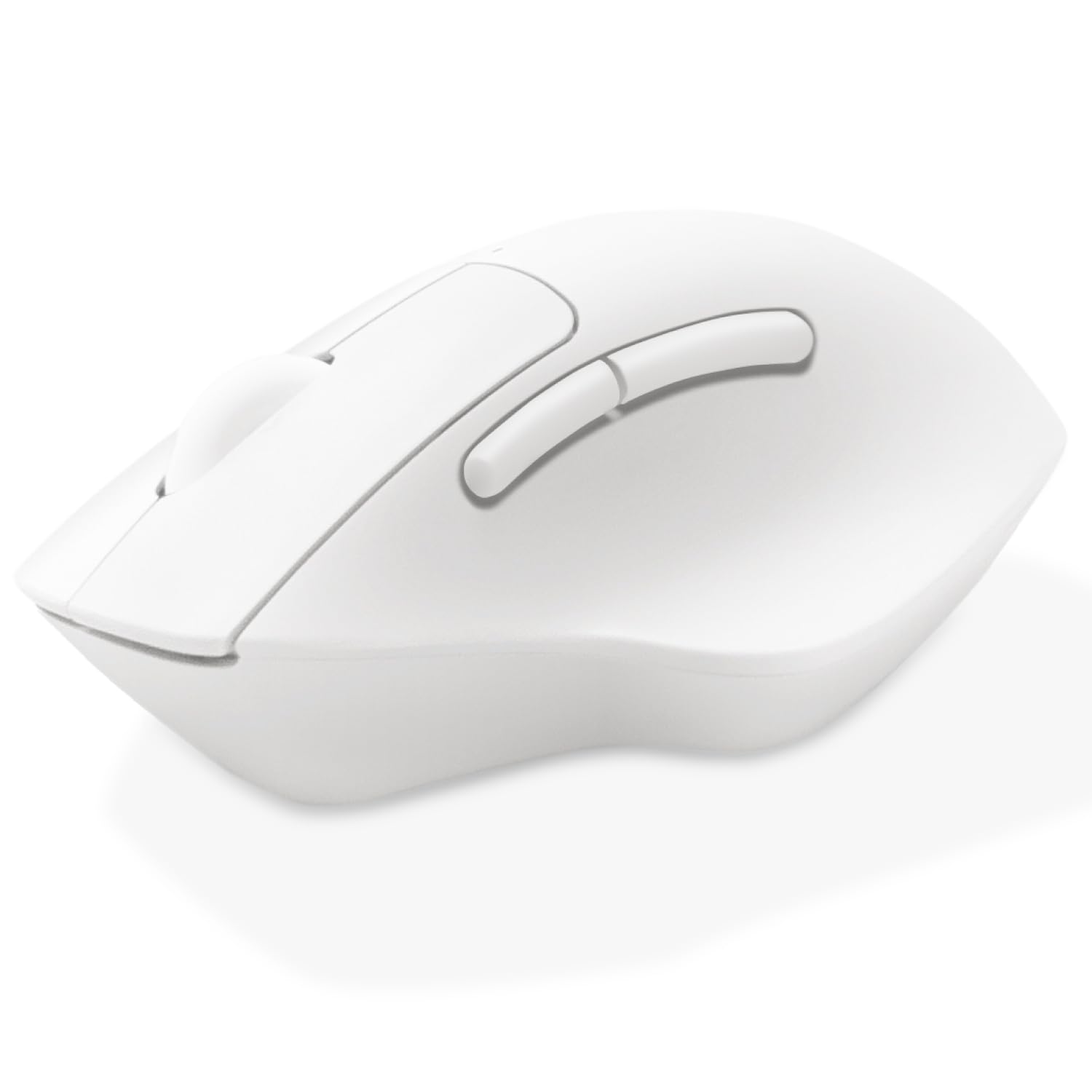 Ratón Bluetooth Elecom Shellpa Ergonomic Silent Click White - Venta Internacional.