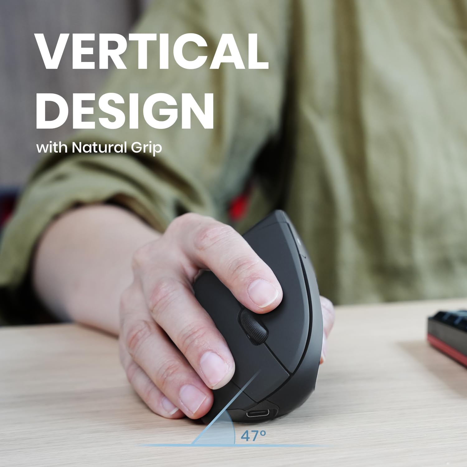 Foto 4 | Mouse Inalámbrico Perixx Recargable-Venta Internacional