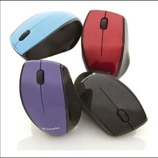 Foto 3 | Mouse Inalámbrico Verbatim Multi-trac con Luz Led color Negro