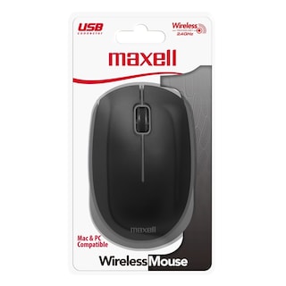 Foto 1 | Mouse Inalámbrico Maxell Mowl-100 color Negro 1200 Dpi 347424