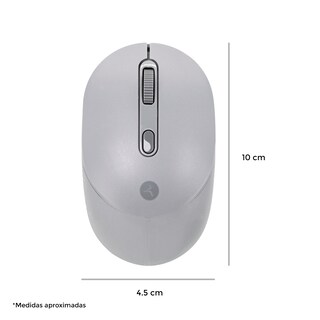 Foto 2 | Mouse Techzone Inalámbrico Click Silencioso 1600 Dpi color Gris