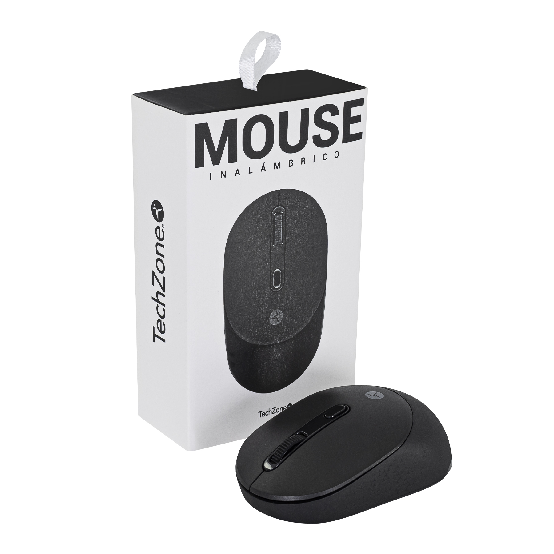 Foto 1 | Mouse Techzone Inalámbrico Clic Silencioso 1600 Dpi color Negro
