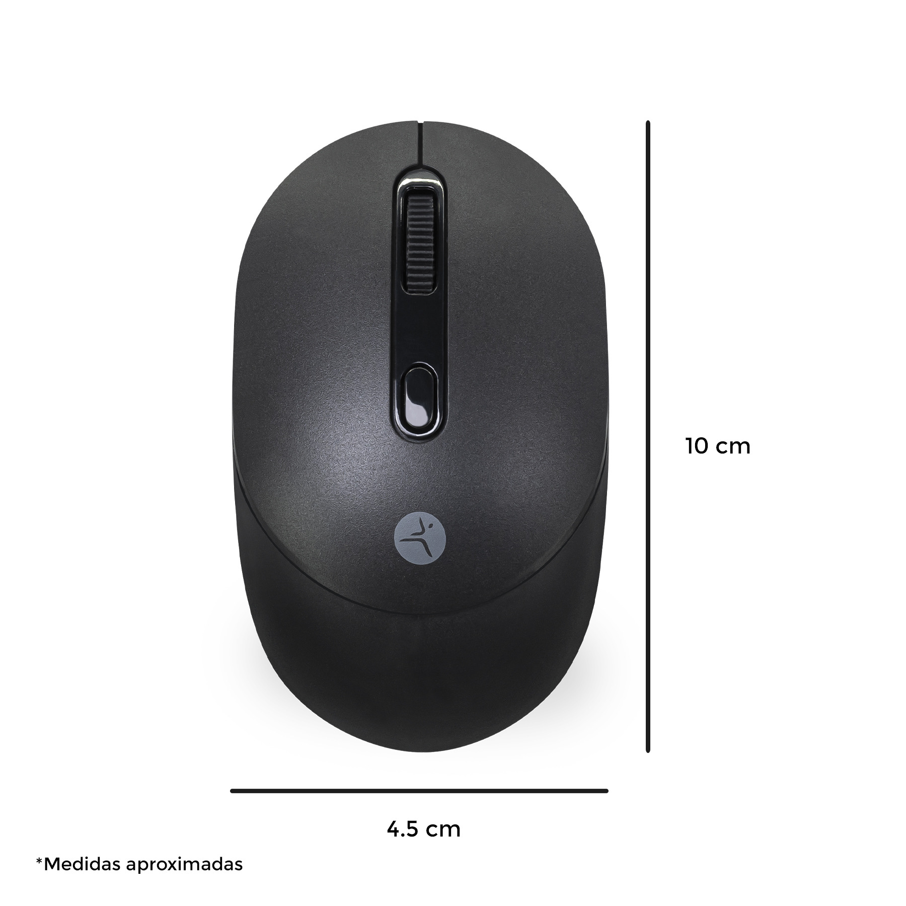 Foto 3 pulgar | Mouse Techzone Inalámbrico Clic Silencioso 1600 Dpi color Negro