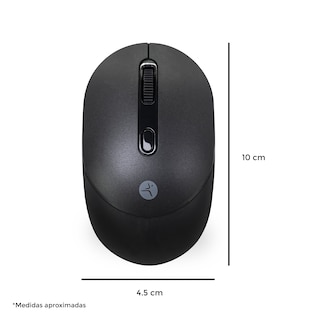 Foto 2 | Mouse Techzone Inalámbrico Clic Silencioso 1600 Dpi color Negro