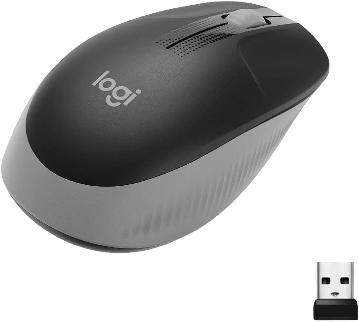 Mouse Inalámbrico Logitech M190 Gris