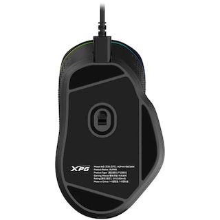 Foto 5 | Mouse Gamer XPG ALPHA-BKCWW Negro Alpha Alámbrico RGB 16000 Dpi USB-C