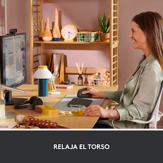Foto 4 | Mouse Inalámbrico Logitech Vertical Ergonómico Lift color Negro