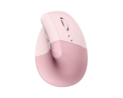 Foto 1 | Mouse Inalámbrico Logitech Ergo Lift Vertical color Rosa