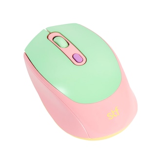 Foto 2 | Mouse Inalámbrico STF Viva Función Dual color Rosa