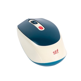 Foto 2 | Mouse Inalámbrico STF Viva Función Dual color Azul