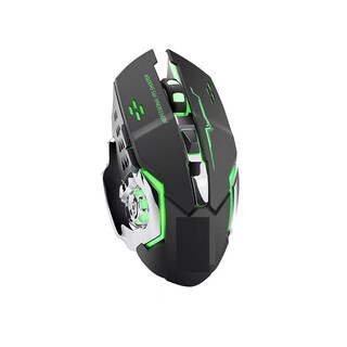 Foto 2 | Mouse de Juego Eo Safe Imports Esi-4864 color Negro Recargable Free