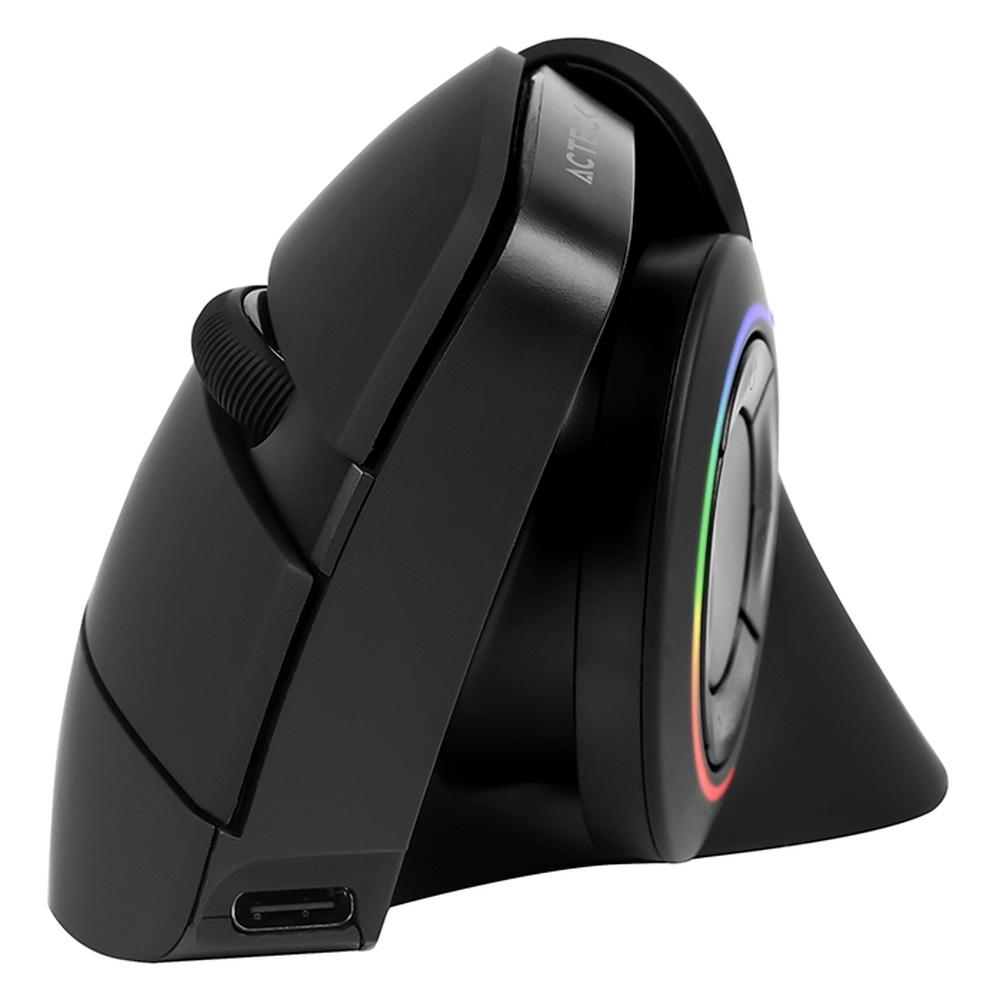 Foto 3 pulgar | Mouse Inalámbrico Acteck Mi690 color Negro