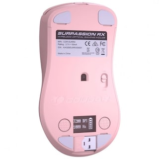 Foto 3 | Mouse Gamer Cougar Surpassion Rx Inalámbrico 7200dpi color Rosa