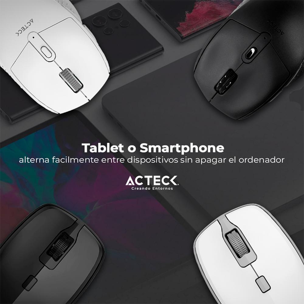 Foto 7 pulgar | Mouse Inalámbrico Acteck Mi670 color Negro