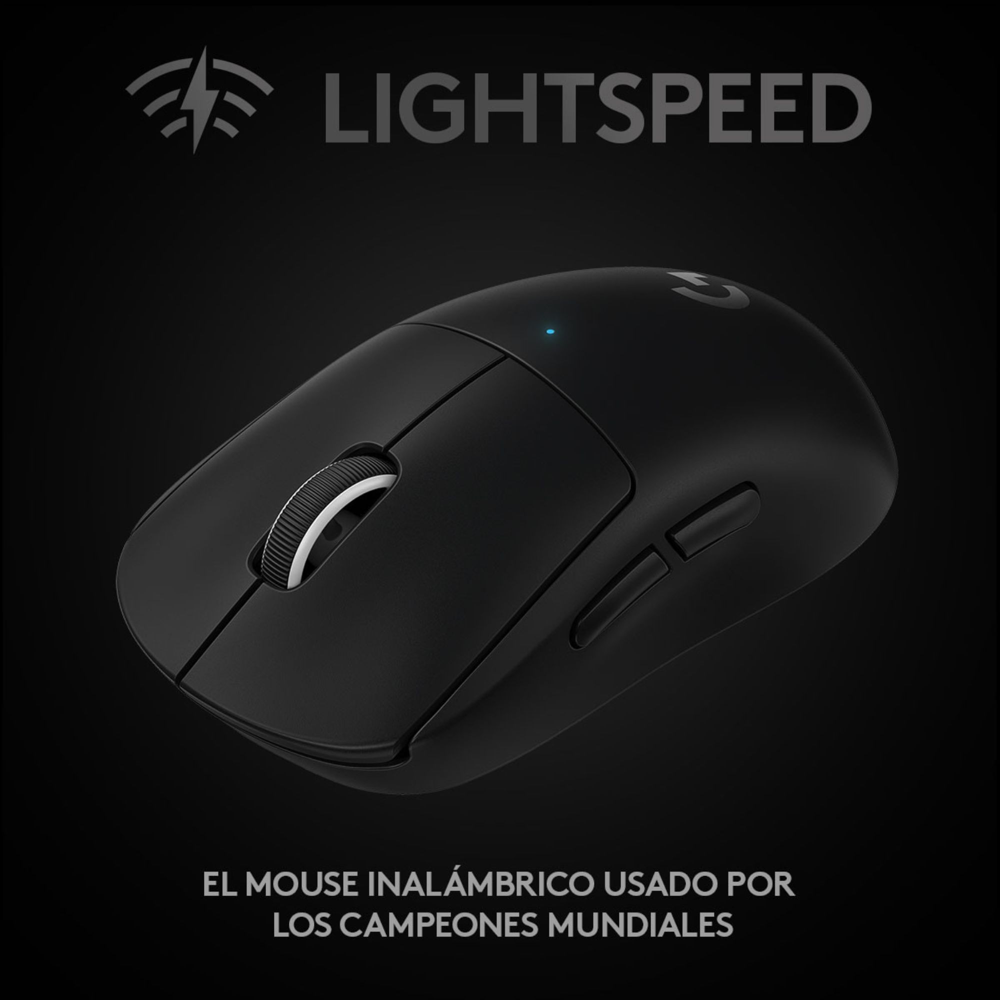 Foto 5 pulgar | Mouse Gaming Inalámbrico Logitech Pro X Superlight color Negro