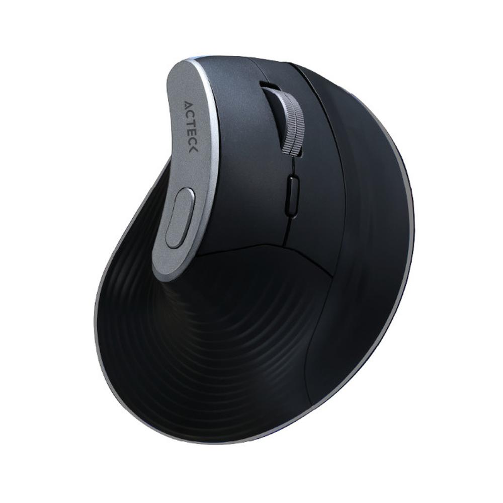 Mouse Ergonomico Acteck Virtuos Fitt Pro Mi770 1600dpi Inalambrico 8 Botones Negro Ac-936200