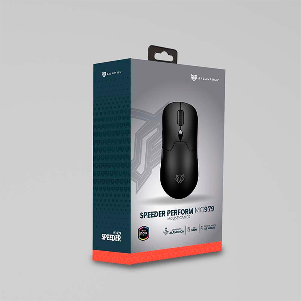 Foto 6 pulgar | Mouse Gamer Inalámbrico Balam Rush BR-936847 Negro MG979 10000dpi