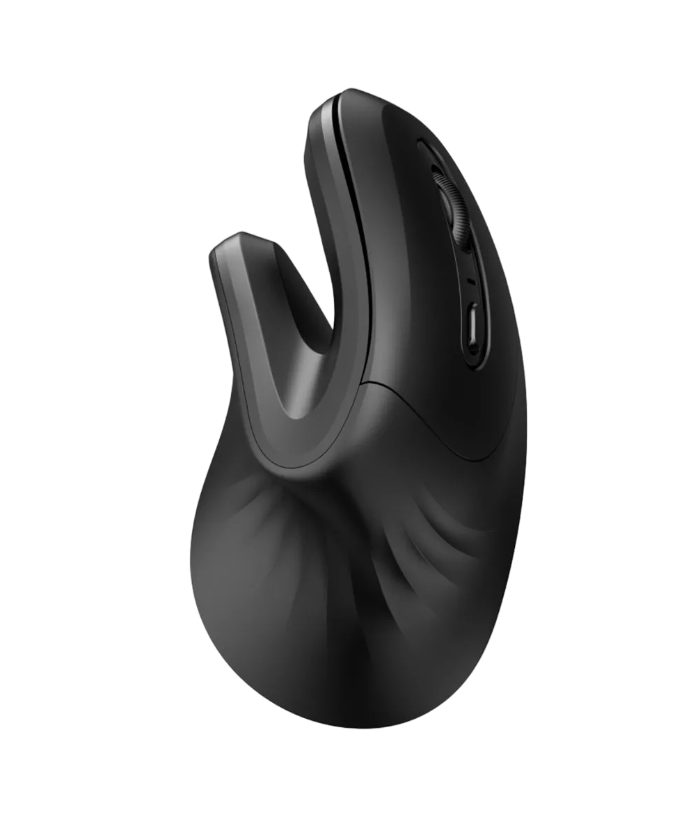 Mouse Inalámbrico Bluetooth 2.4 g Silencioso Negro