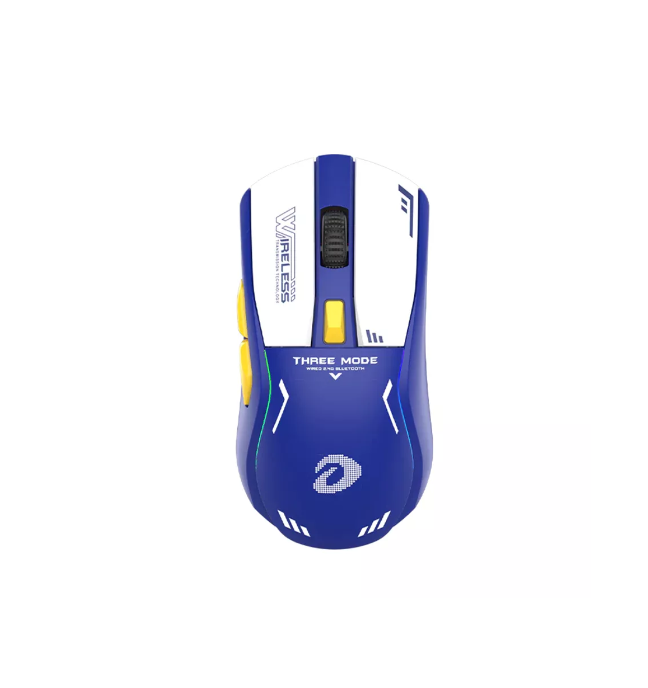 Mouse Inalámbrico Dareu Azul Recargable