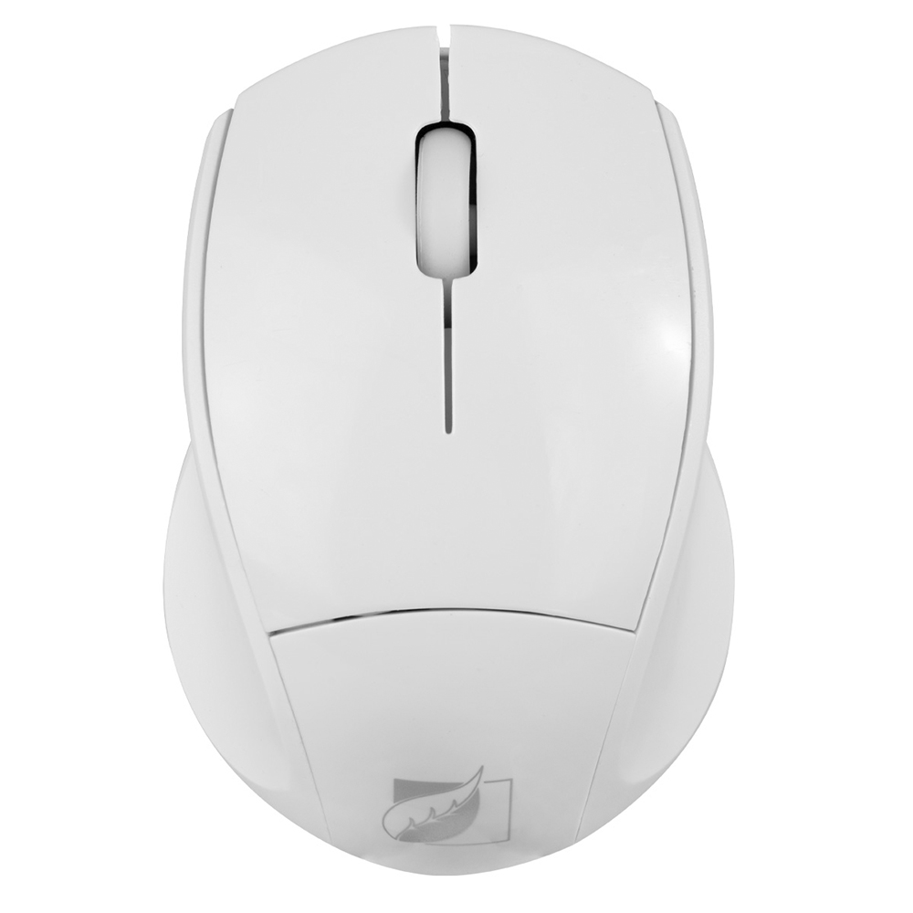 Mouse Inalámbrico Greenleaf 18-8843wh 1,200 Dpis