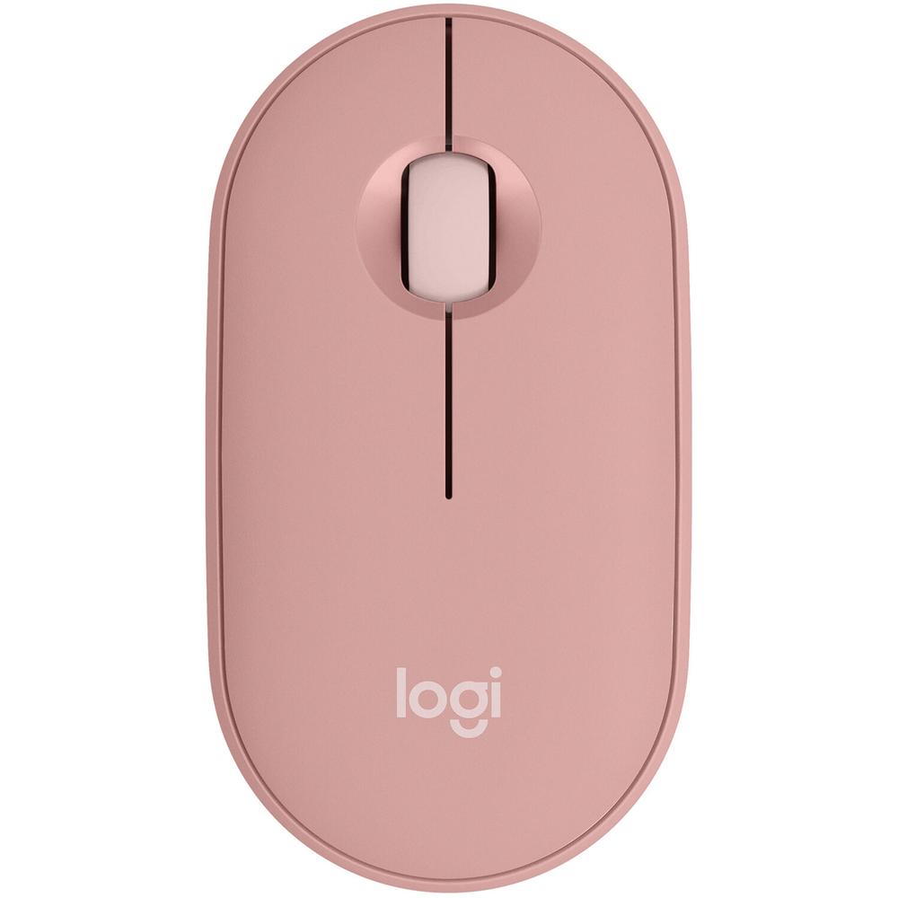 Foto 2 pulgar | Mouse Inalambrico Logitech Pebble M350s Bluetooth 4000dpi Rosa 910-007048