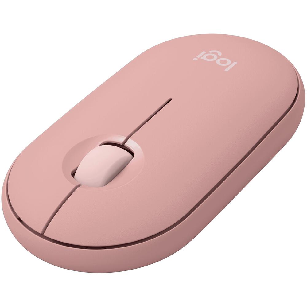 Foto 3 pulgar | Mouse Inalambrico Logitech Pebble M350s Bluetooth 4000dpi Rosa 910-007048