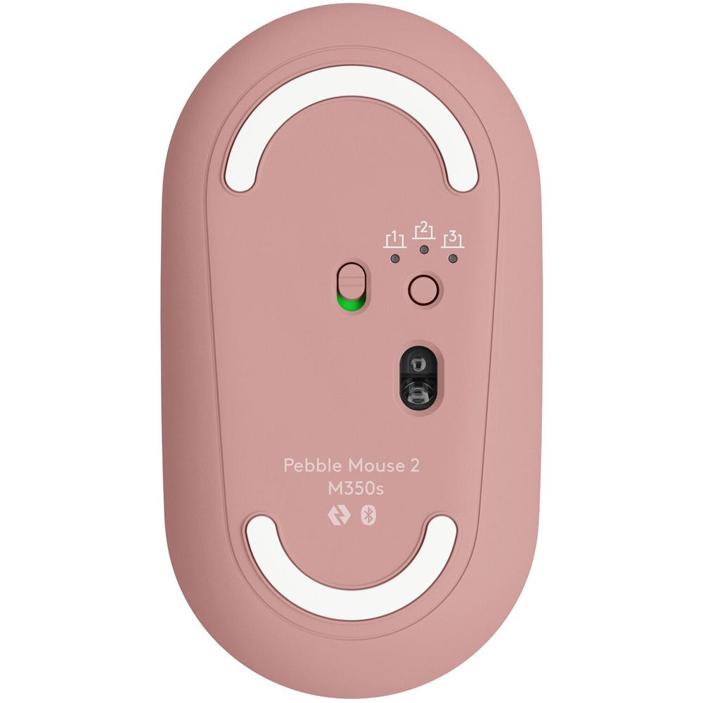 Foto 7 pulgar | Mouse Inalambrico Logitech Pebble M350s Bluetooth 4000dpi Rosa 910-007048