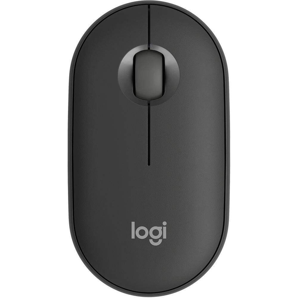 Foto 2 pulgar | Mouse Inalambrico Logitech Pebble M350s Bluetooth 4000dpi Grafito 910-007049