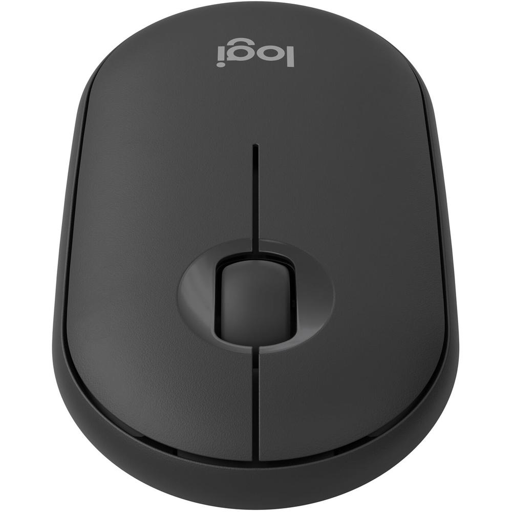 Foto 5 pulgar | Mouse Inalambrico Logitech Pebble M350s Bluetooth 4000dpi Grafito 910-007049