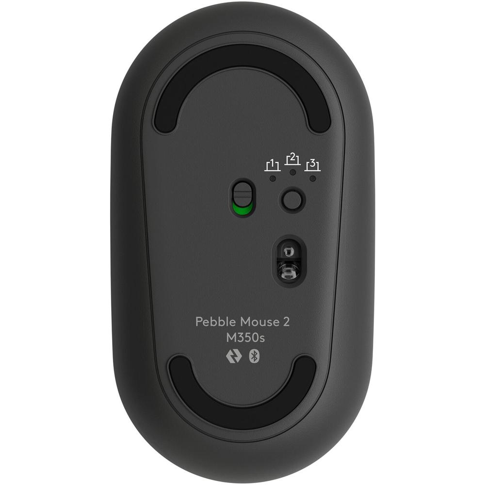 Foto 6 | Mouse Inalambrico Logitech Pebble M350s Bluetooth 4000dpi Grafito 910-007049