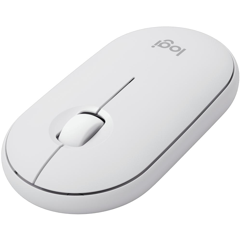 Foto 3 pulgar | Mouse Inalambrico Logitech Pebble M350s Bluetooth 4000dpi Blanco 910-007047