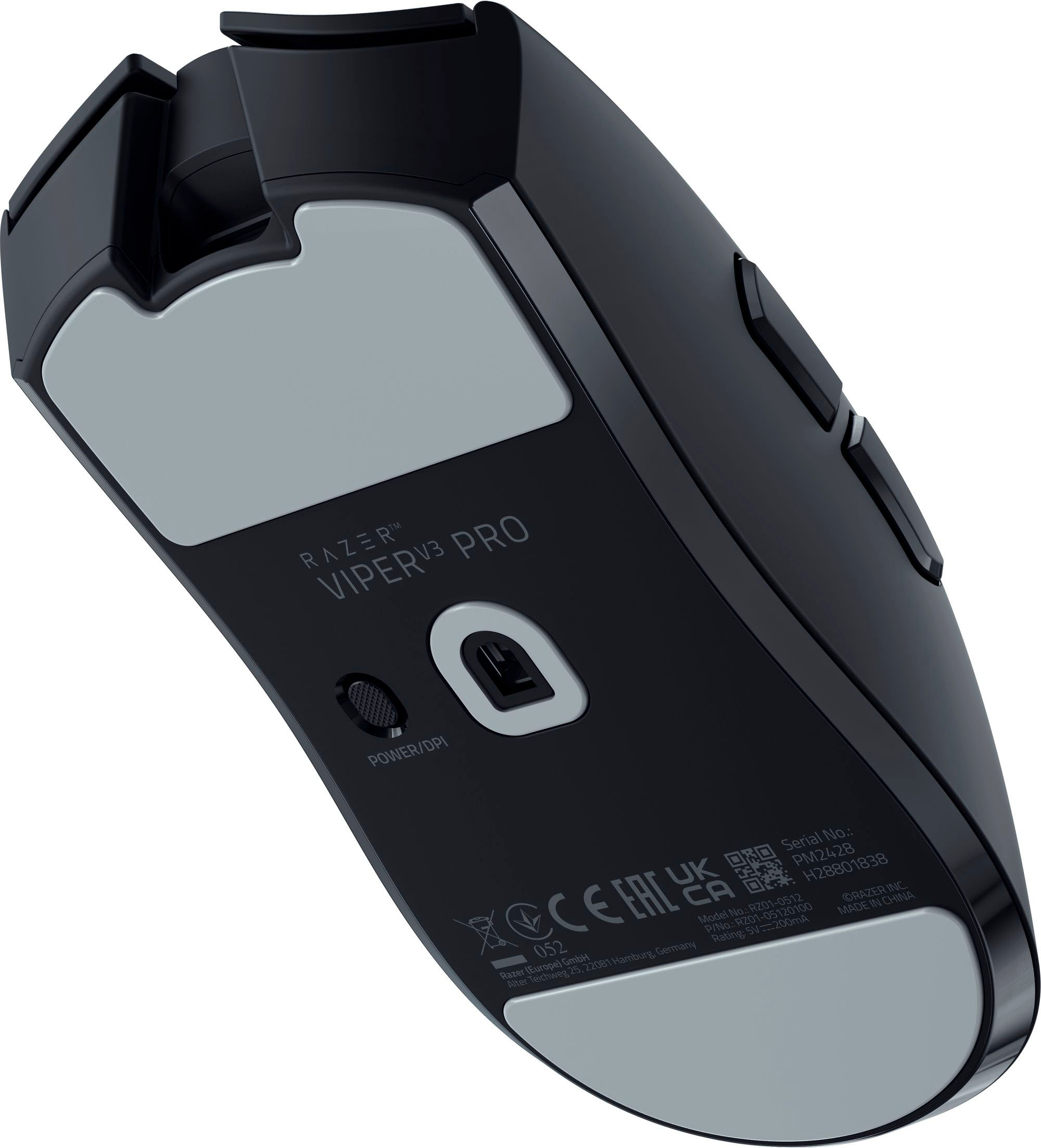 Foto 5 pulgar | Mouse Razer Viper V3 Pro Negro Inalámbrico Ultraligero para Deportes Electrónicos
