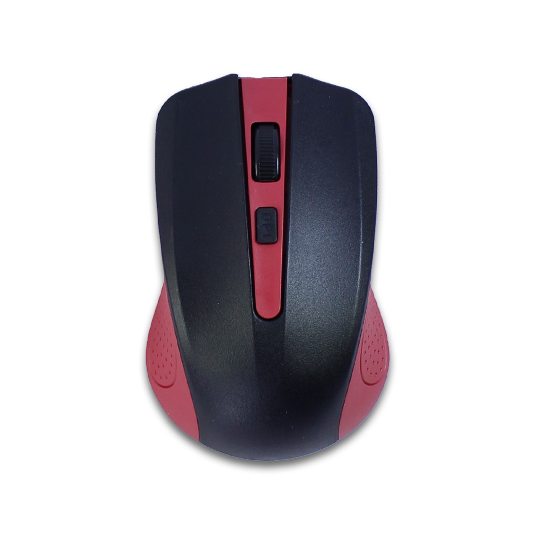 Foto 1 | Mouse Gamer Inalámbrico Weibo Rojo con Sensor Óptico de 3200 DPI Ajustable