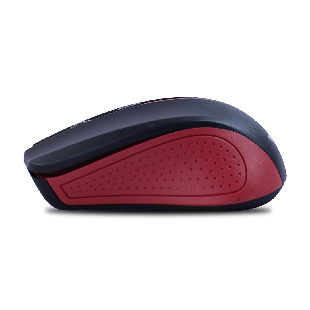 Foto 2 | Mouse Gamer Inalámbrico Weibo Rojo con Sensor Óptico de 3200 DPI Ajustable