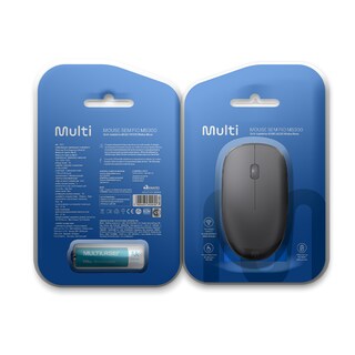 Foto 5 | Mouse Inalámbrico Multilaser Negro