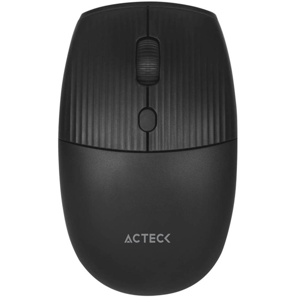 Mouse Acteck Optimize Slim Mi250 1600dpi 3 Botones Inalámbrico Usb 2.4 Ghz Negro Ac-933261