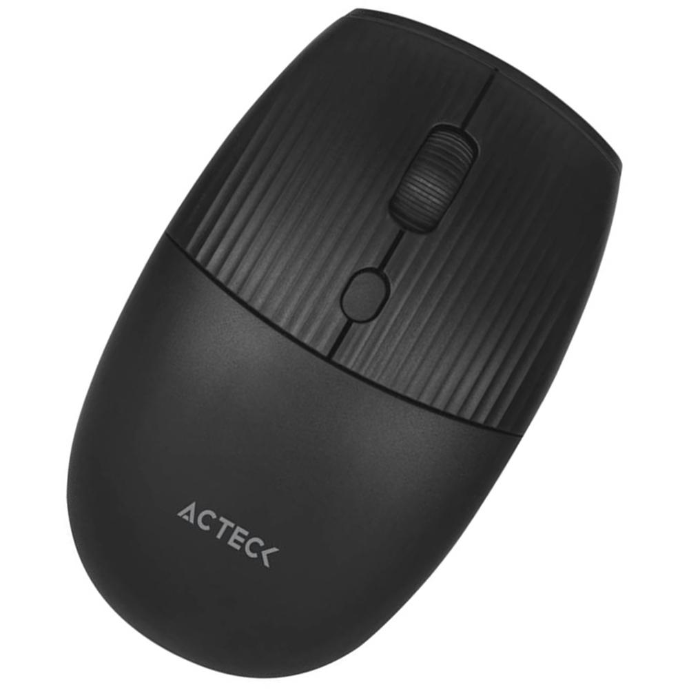 Foto 3 pulgar | Mouse Acteck Optimize Slim Mi250 1600dpi 3 Botones Inalámbrico Usb 2.4 Ghz Negro Ac-933261