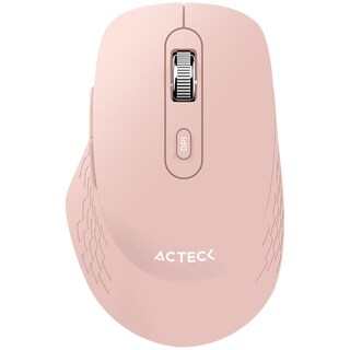 Foto 1 | Mouse Acteck Optimize Flow Mi480 Ergonomico 1600dpi 6 Botones Inalambrico Usb 2.4 Ghz Rosa Ac-939850